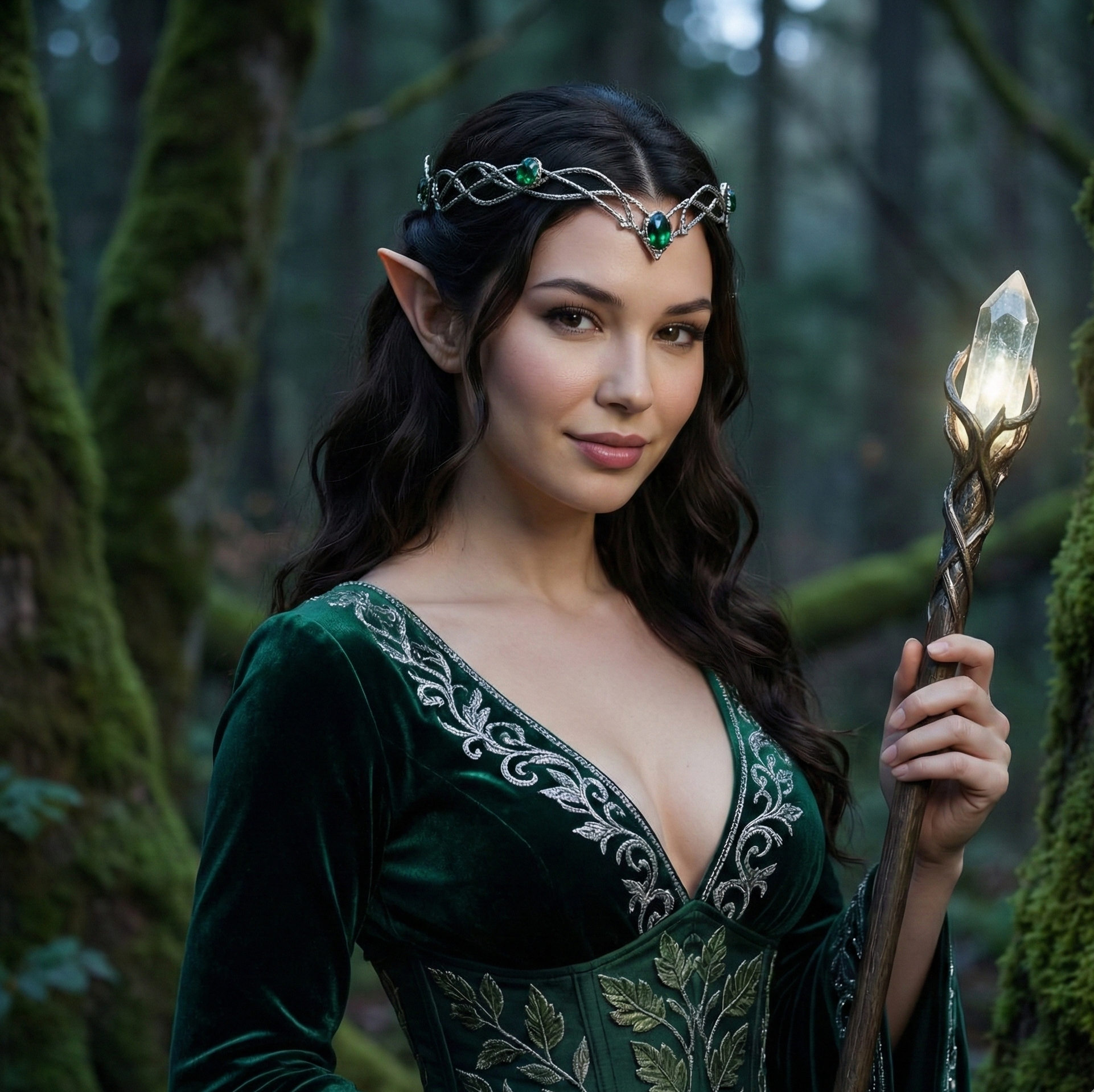 As an elf queen